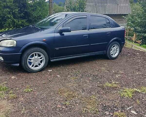 Синий Опель Астра, объемом двигателя 2 л и пробегом 312 тыс. км за 2700 $, фото 6 на Automoto.ua