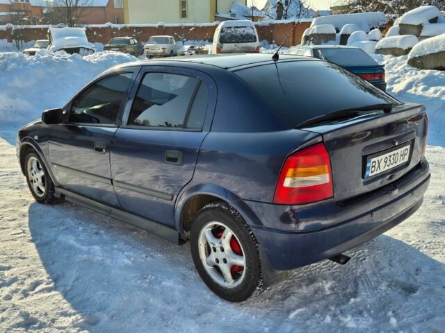 Синій Опель Астра, об'ємом двигуна 1.4 л та пробігом 196 тис. км за 1999 $, фото 5 на Automoto.ua