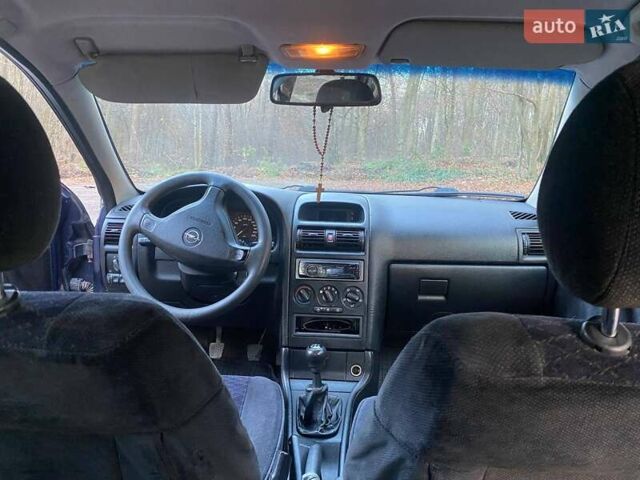 Синий Опель Астра, объемом двигателя 2 л и пробегом 395 тыс. км за 2500 $, фото 15 на Automoto.ua