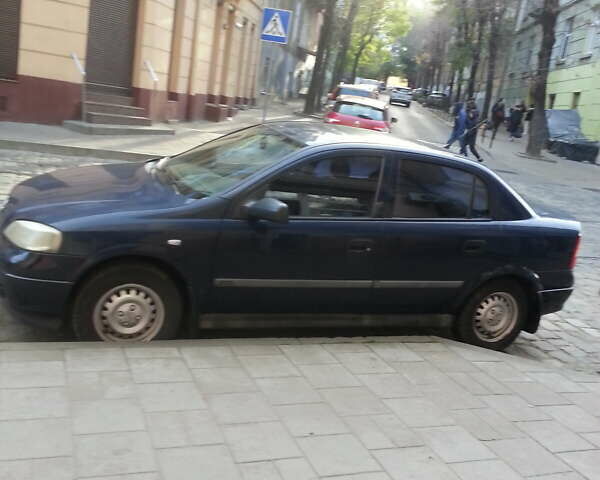 Синій Опель Астра, об'ємом двигуна 0 л та пробігом 141 тис. км за 3450 $, фото 2 на Automoto.ua