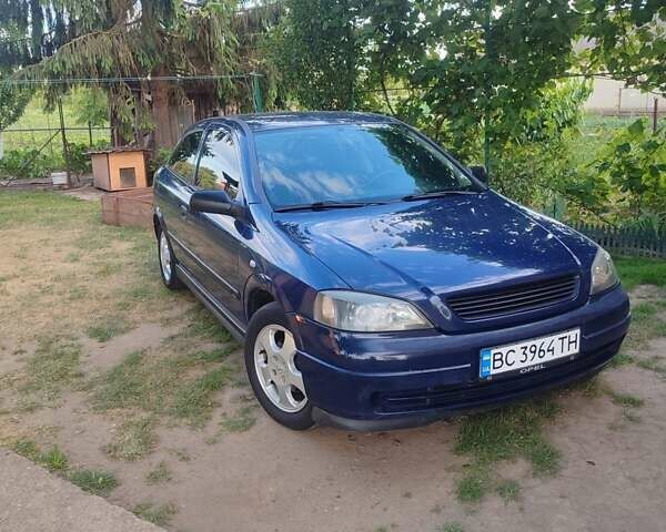 Синий Опель Астра, объемом двигателя 1.6 л и пробегом 350 тыс. км за 2700 $, фото 7 на Automoto.ua