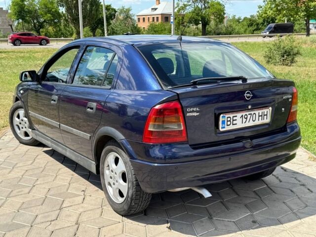 Синій Опель Астра, об'ємом двигуна 2 л та пробігом 335 тис. км за 3004 $, фото 4 на Automoto.ua