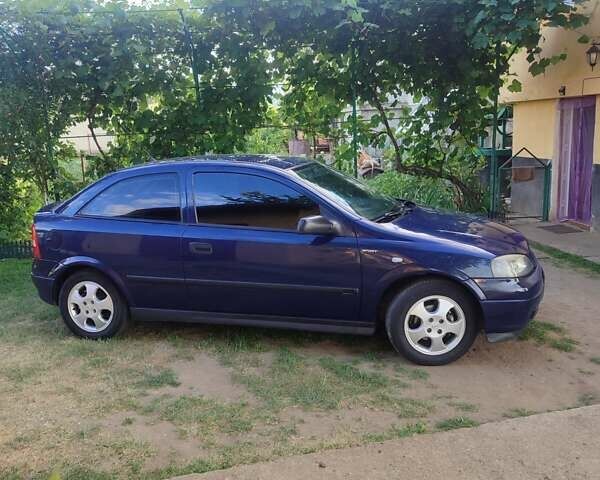 Синий Опель Астра, объемом двигателя 1.6 л и пробегом 350 тыс. км за 2700 $, фото 2 на Automoto.ua