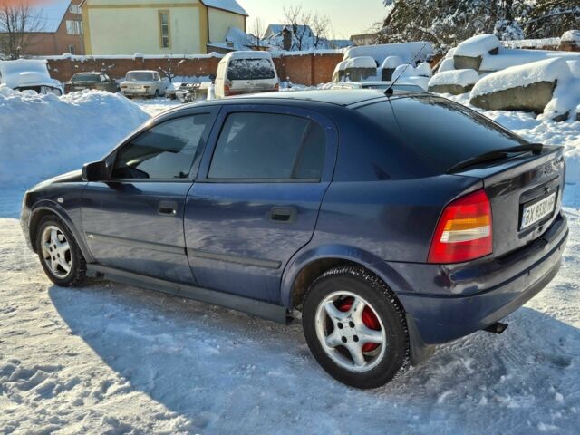 Синій Опель Астра, об'ємом двигуна 1.4 л та пробігом 196 тис. км за 1999 $, фото 4 на Automoto.ua