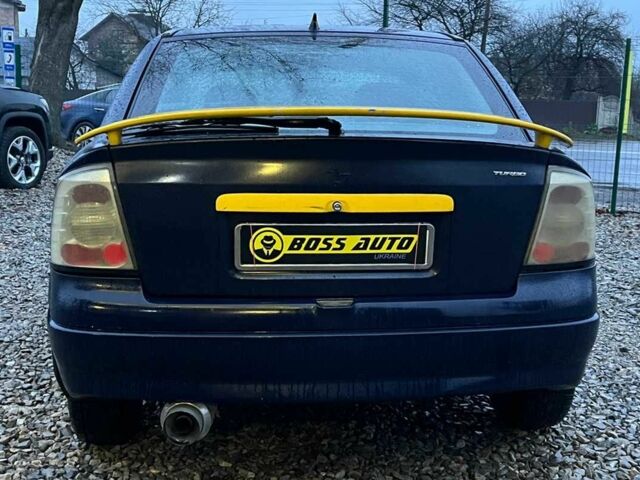 Синий Опель Астра, объемом двигателя 1.4 л и пробегом 347 тыс. км за 3600 $, фото 5 на Automoto.ua