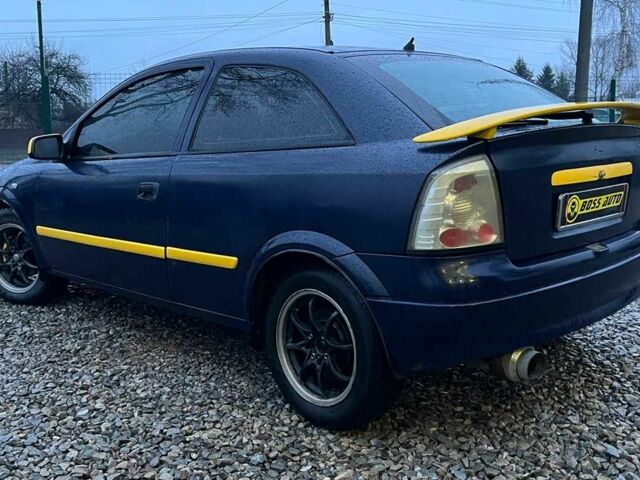 Синий Опель Астра, объемом двигателя 1.4 л и пробегом 347 тыс. км за 3600 $, фото 4 на Automoto.ua