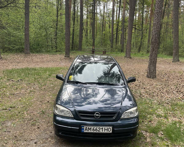 Синій Опель Астра, об'ємом двигуна 1.8 л та пробігом 360 тис. км за 3500 $, фото 2 на Automoto.ua