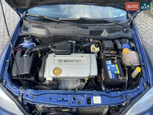 Синій Опель Астра, об'ємом двигуна 1.6 л та пробігом 261 тис. км за 2300 $, фото 22 на Automoto.ua
