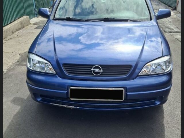 Синій Опель Астра, об'ємом двигуна 1.6 л та пробігом 261 тис. км за 2600 $, фото 1 на Automoto.ua