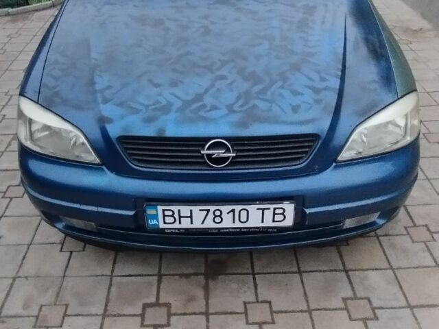 Синий Опель Астра, объемом двигателя 1.6 л и пробегом 5 тыс. км за 2300 $, фото 15 на Automoto.ua