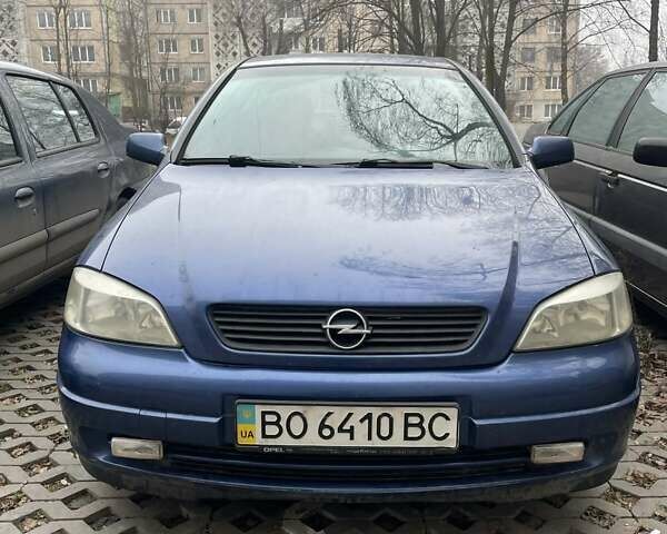 Синій Опель Астра, об'ємом двигуна 1.6 л та пробігом 320 тис. км за 3200 $, фото 17 на Automoto.ua