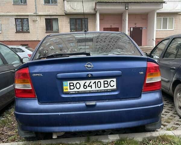 Синій Опель Астра, об'ємом двигуна 1.6 л та пробігом 320 тис. км за 3200 $, фото 9 на Automoto.ua