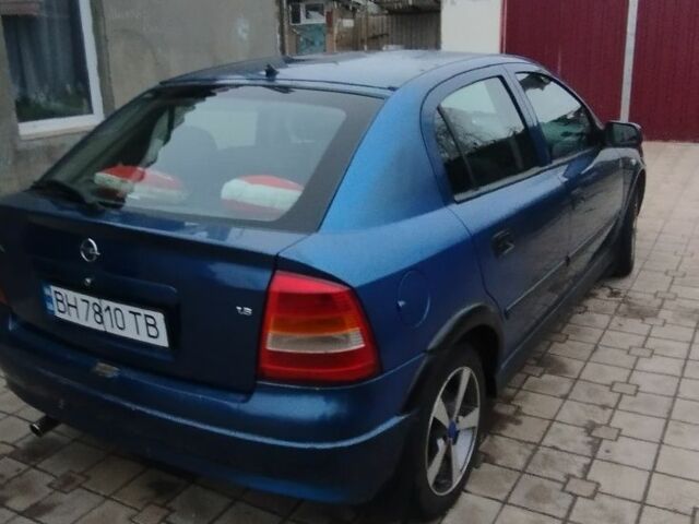 Синий Опель Астра, объемом двигателя 1.6 л и пробегом 5 тыс. км за 2300 $, фото 11 на Automoto.ua