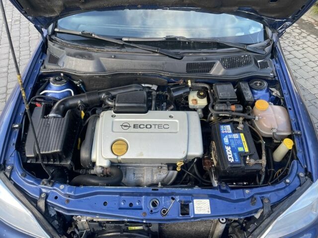 Синій Опель Астра, об'ємом двигуна 1.6 л та пробігом 261 тис. км за 2300 $, фото 20 на Automoto.ua