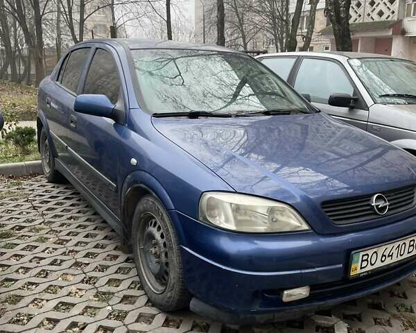 Синій Опель Астра, об'ємом двигуна 1.6 л та пробігом 320 тис. км за 3200 $, фото 15 на Automoto.ua