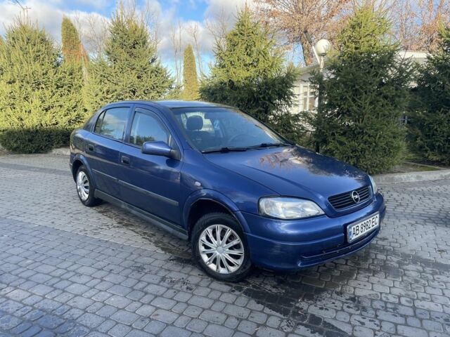 Синій Опель Астра, об'ємом двигуна 1.6 л та пробігом 261 тис. км за 2300 $, фото 1 на Automoto.ua