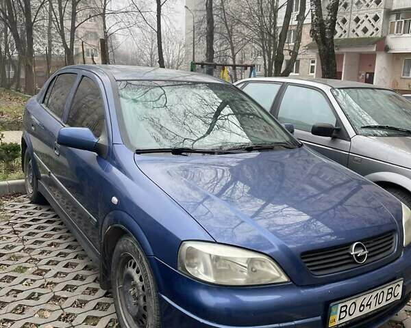 Синій Опель Астра, об'ємом двигуна 1.6 л та пробігом 320 тис. км за 3200 $, фото 13 на Automoto.ua