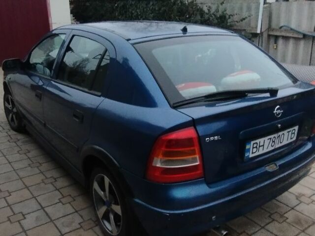 Синий Опель Астра, объемом двигателя 1.6 л и пробегом 5 тыс. км за 2300 $, фото 10 на Automoto.ua