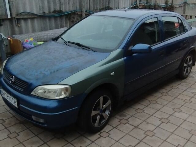 Синий Опель Астра, объемом двигателя 1.6 л и пробегом 5 тыс. км за 2300 $, фото 13 на Automoto.ua