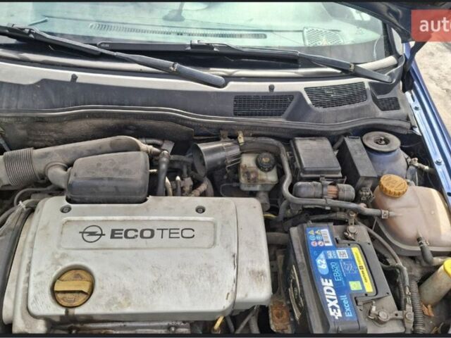 Синій Опель Астра, об'ємом двигуна 1.6 л та пробігом 261 тис. км за 2600 $, фото 2 на Automoto.ua