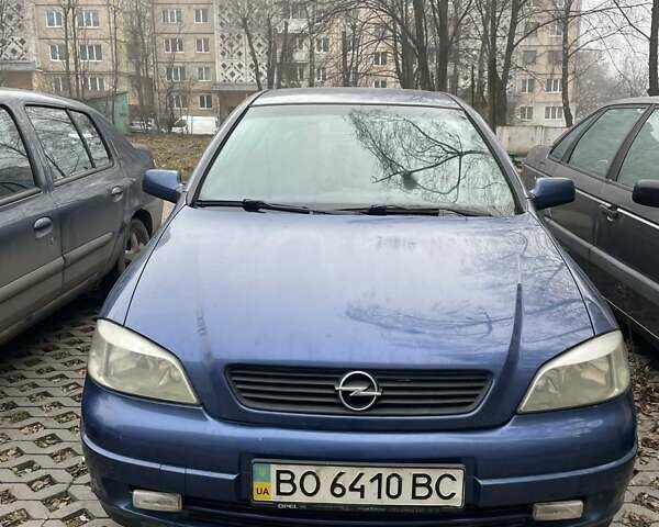 Синій Опель Астра, об'ємом двигуна 1.6 л та пробігом 320 тис. км за 3200 $, фото 14 на Automoto.ua
