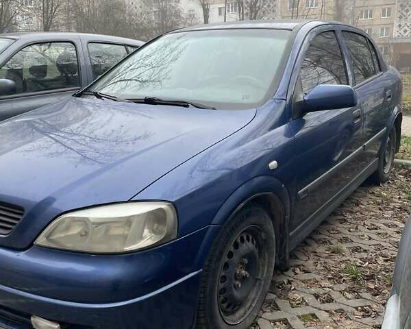 Синій Опель Астра, об'ємом двигуна 1.6 л та пробігом 320 тис. км за 3200 $, фото 11 на Automoto.ua