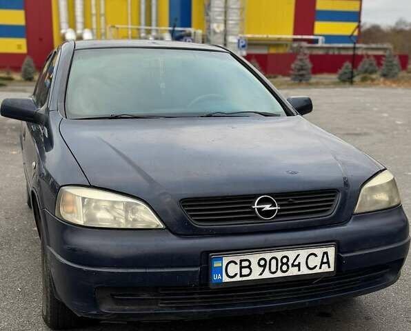 Синий Опель Астра, объемом двигателя 1.4 л и пробегом 473 тыс. км за 2600 $, фото 9 на Automoto.ua