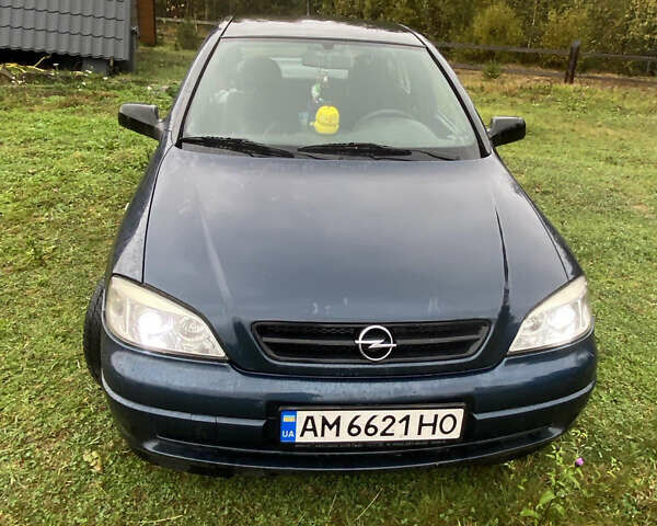 Синій Опель Астра, об'ємом двигуна 1.8 л та пробігом 360 тис. км за 3500 $, фото 13 на Automoto.ua