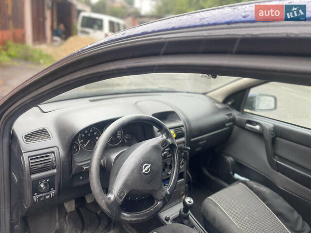 Синий Опель Астра, объемом двигателя 1.6 л и пробегом 180 тыс. км за 3200 $, фото 7 на Automoto.ua