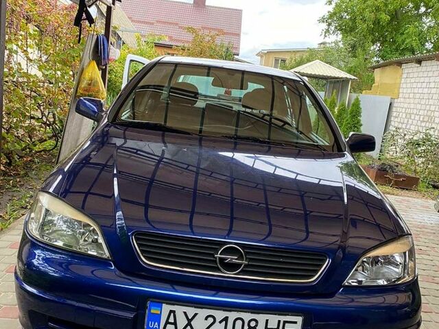 Синий Опель Астра, объемом двигателя 1.6 л и пробегом 0 тыс. км за 3500 $, фото 1 на Automoto.ua