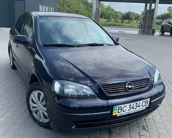 Синій Опель Астра, об'ємом двигуна 1.6 л та пробігом 318 тис. км за 3800 $, фото 1 на Automoto.ua