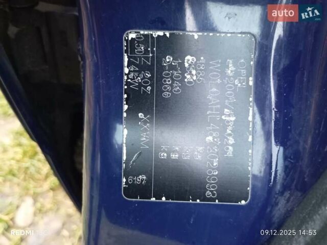 Синій Опель Астра, об'ємом двигуна 1.9 л та пробігом 286 тис. км за 4900 $, фото 9 на Automoto.ua