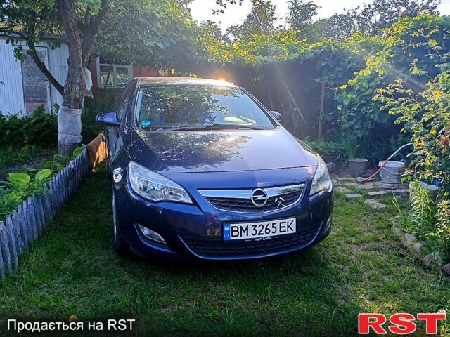 Синий Опель Астра, объемом двигателя 1.4 л и пробегом 210 тыс. км за 6700 $, фото 5 на Automoto.ua