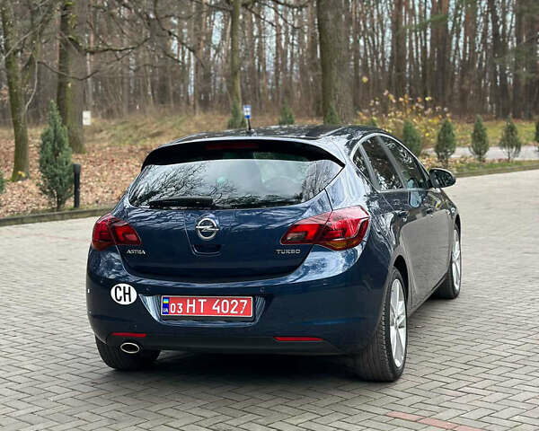 Синий Опель Астра, объемом двигателя 1.4 л и пробегом 176 тыс. км за 7200 $, фото 7 на Automoto.ua