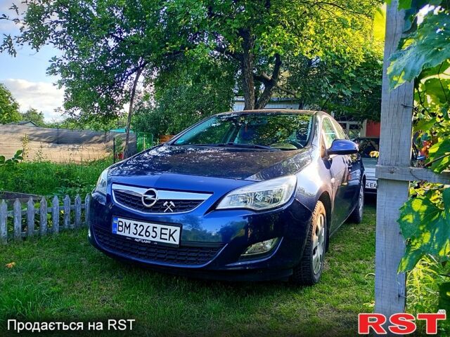 Синий Опель Астра, объемом двигателя 1.4 л и пробегом 210 тыс. км за 6700 $, фото 4 на Automoto.ua