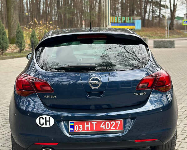 Синий Опель Астра, объемом двигателя 1.4 л и пробегом 176 тыс. км за 7200 $, фото 6 на Automoto.ua