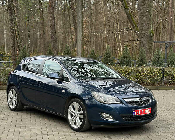 Синий Опель Астра, объемом двигателя 1.4 л и пробегом 176 тыс. км за 7200 $, фото 2 на Automoto.ua