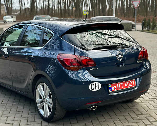 Синий Опель Астра, объемом двигателя 1.4 л и пробегом 176 тыс. км за 7200 $, фото 15 на Automoto.ua