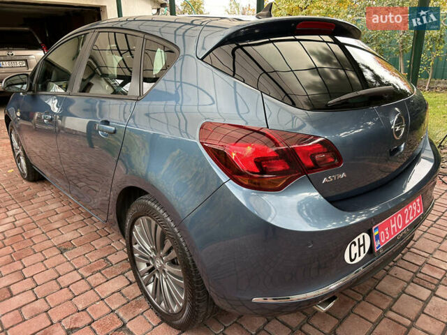 Опель Астра 2014 в Белой Церкве на Automoto.ua Синий Опель Астра, объемом двигателя 1.6 л и пробегом 183 тыс. км за 8900 $, фото 5 на Automoto.ua