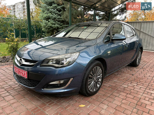 Опель Астра 2014 в Белой Церкве на Automoto.ua Синий Опель Астра, объемом двигателя 1.6 л и пробегом 183 тыс. км за 8900 $, фото 3 на Automoto.ua