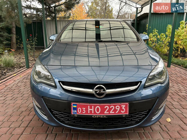 Опель Астра 2014 в Белой Церкве на Automoto.ua Синий Опель Астра, объемом двигателя 1.6 л и пробегом 183 тыс. км за 8900 $, фото 13 на Automoto.ua