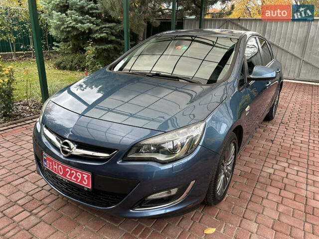 Опель Астра 2014 в Белой Церкве на Automoto.ua Синий Опель Астра, объемом двигателя 1.6 л и пробегом 183 тыс. км за 8900 $, фото 2 на Automoto.ua