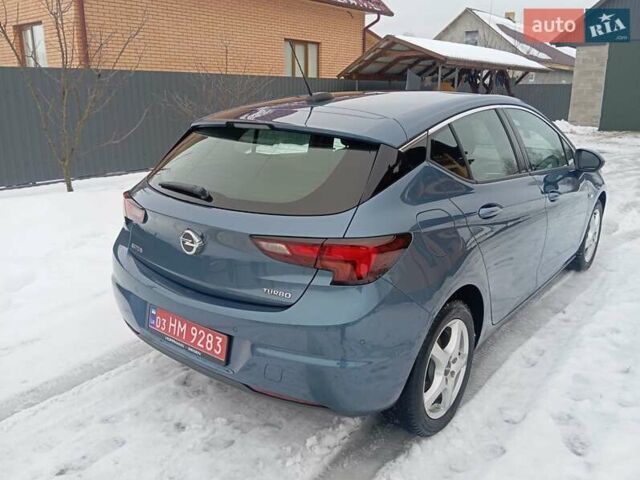 Синий Опель Астра, объемом двигателя 1.4 л и пробегом 137 тыс. км за 9900 $, фото 5 на Automoto.ua