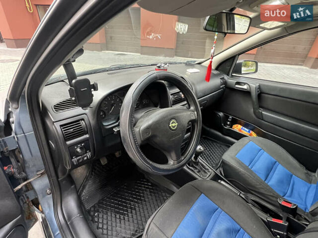 Синий Опель Астра, объемом двигателя 1.6 л и пробегом 340 тыс. км за 2600 $, фото 24 на Automoto.ua