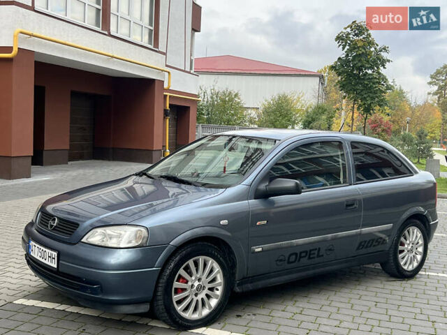 Синий Опель Астра, объемом двигателя 1.6 л и пробегом 340 тыс. км за 2600 $, фото 2 на Automoto.ua