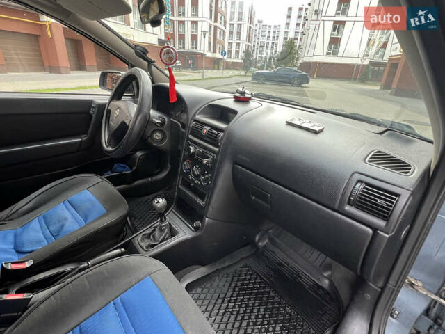 Синий Опель Астра, объемом двигателя 1.6 л и пробегом 340 тыс. км за 2600 $, фото 28 на Automoto.ua