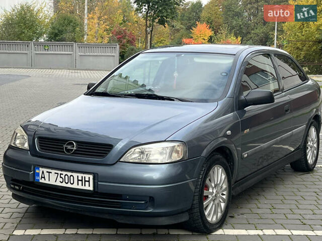 Синий Опель Астра, объемом двигателя 1.6 л и пробегом 340 тыс. км за 2600 $, фото 1 на Automoto.ua