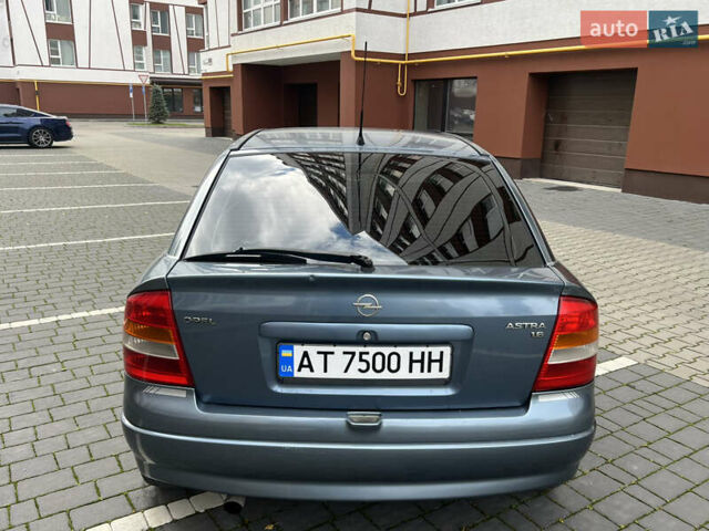 Синий Опель Астра, объемом двигателя 1.6 л и пробегом 340 тыс. км за 2600 $, фото 10 на Automoto.ua