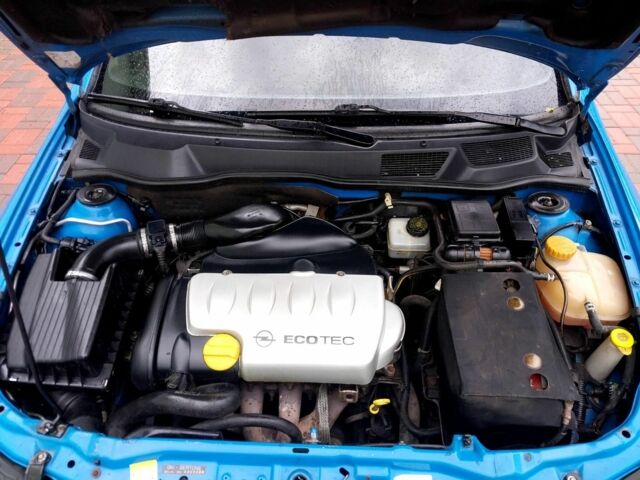 Синий Опель Астра, объемом двигателя 1.8 л и пробегом 280 тыс. км за 4300 $, фото 8 на Automoto.ua