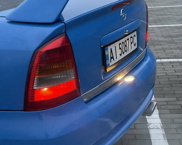 Синій Опель Астра, об'ємом двигуна 1.8 л та пробігом 320 тис. км за 3400 $, фото 4 на Automoto.ua